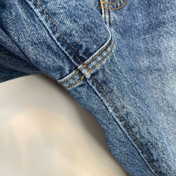 Mille Denim Brooke Mid Rise Slim Fit Jean Rigid Cotton Ankle Length Raw Hem 33 - Picture 5 of 14